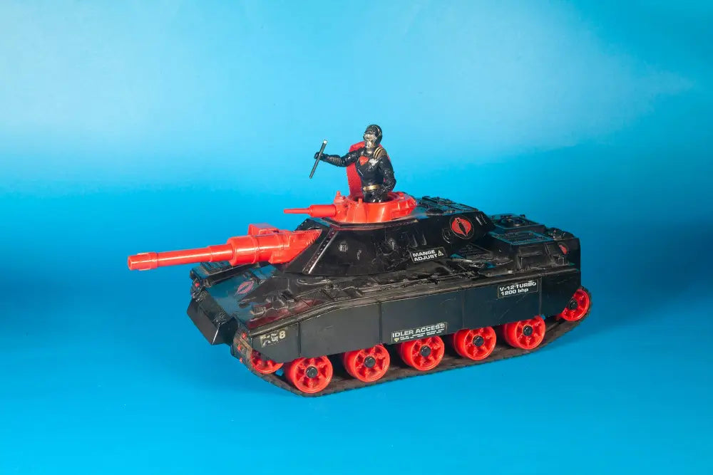 G.i. Joe Cat Crimson Attack Tank Pew (Turret) Tip 1985.