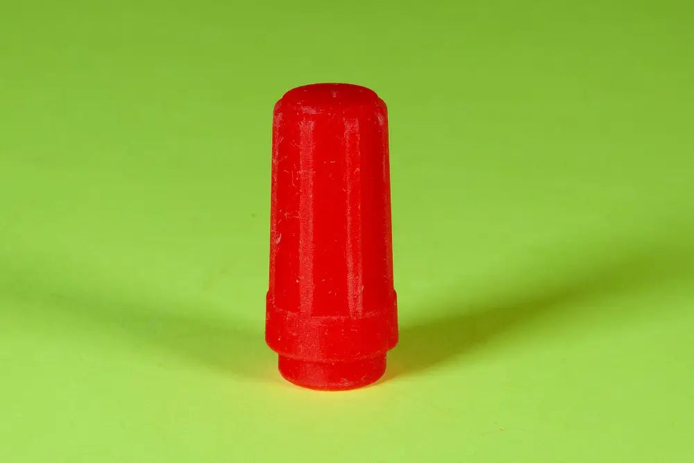 G.i. Joe Cobra Terror Drome Turret Cannon Pew Tip Cap 1986 - Set Of 2 Red