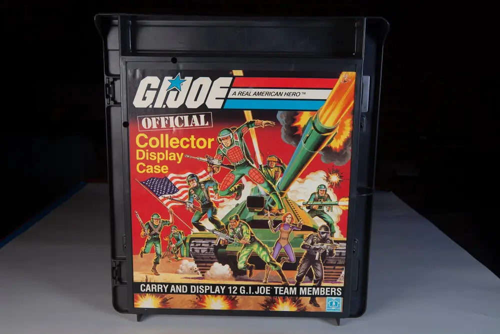 G.i. Joe Collector Display Case Replacement Straps 1982 - Complete Set Of Four.