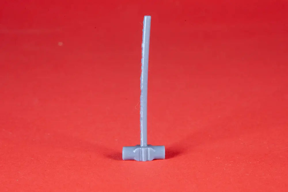 G.i. Joe Tollbooth Sledge Hammer 1985 Metal Grey