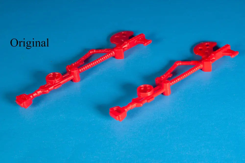 Motu Blast Attack Replacement Axe - 1986 Red