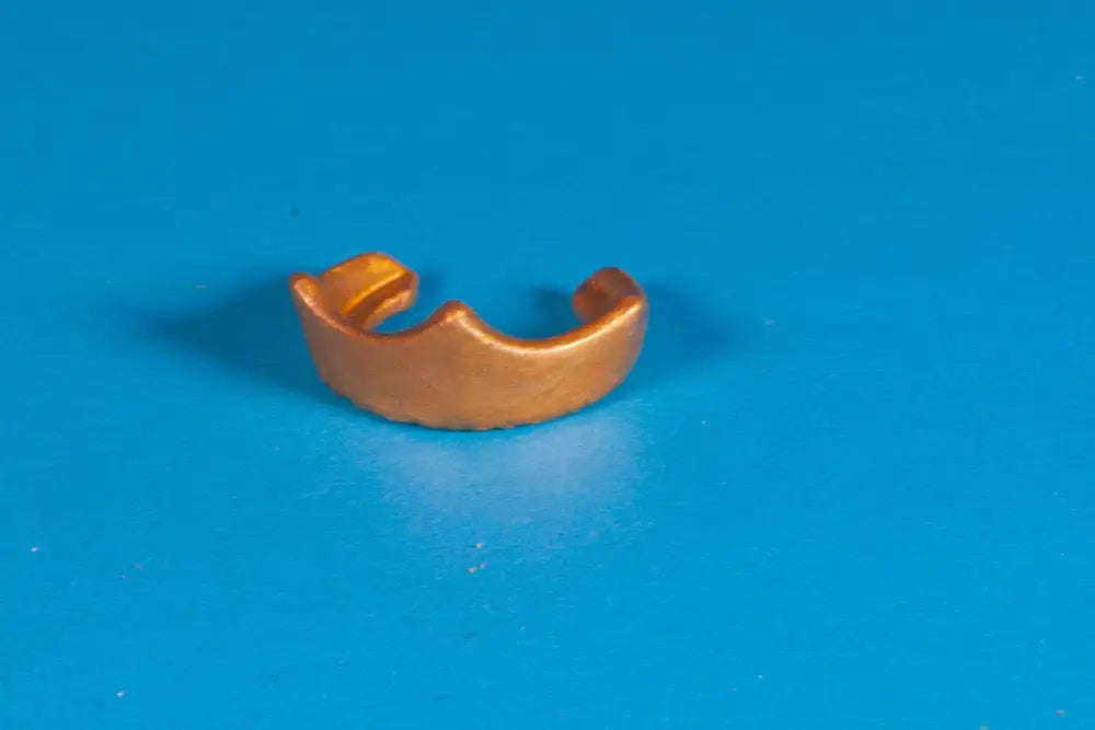 Motu King Randor Replacement Crown 1987 Gold Painted