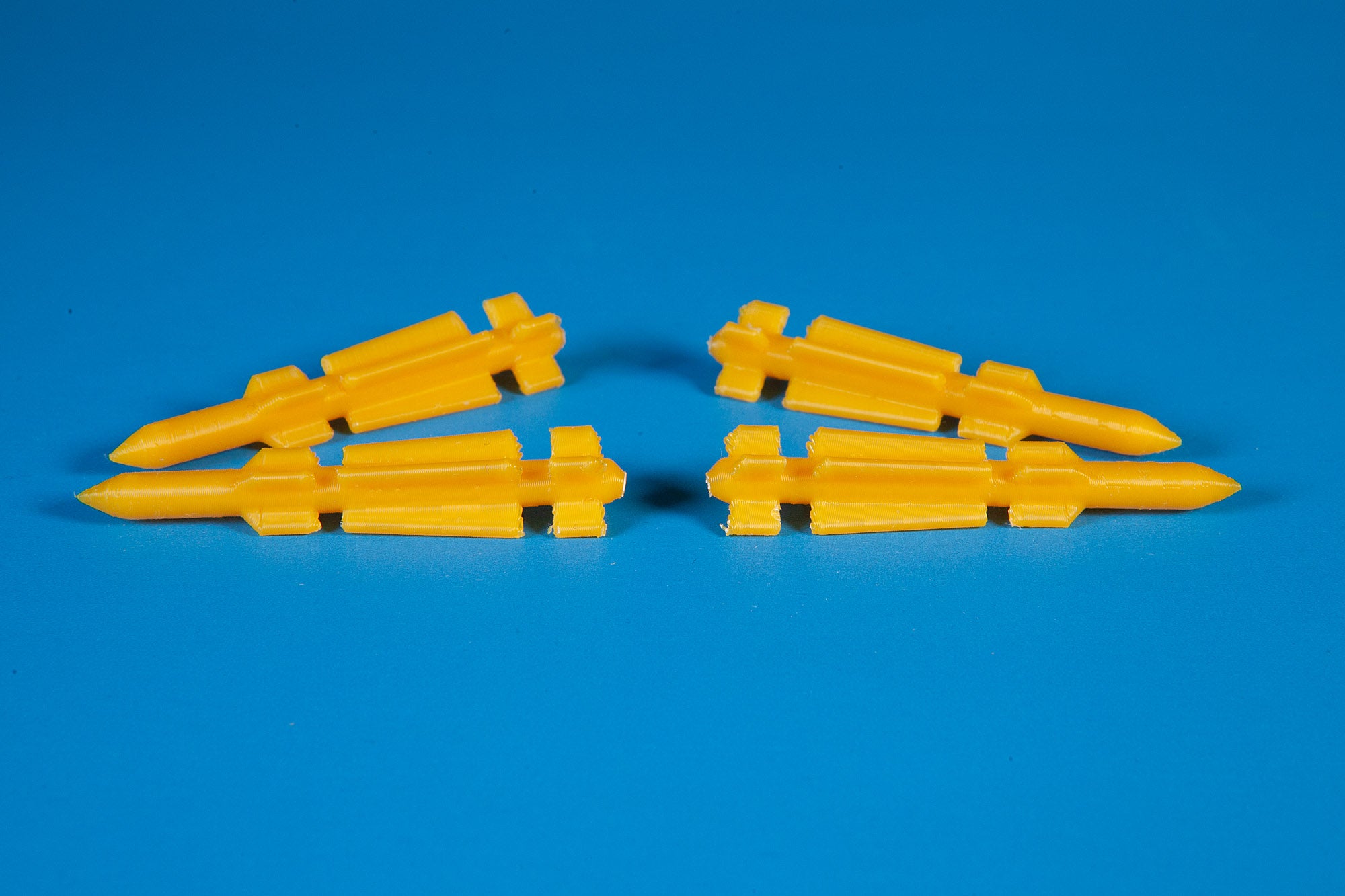 G.I. Joe Snow Cat boomstick. Set of 4