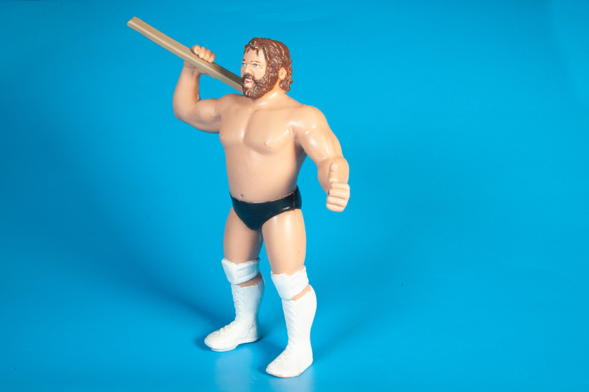WWF Hacksaw Jim Duggan Replacement 2x4 LJN 1987