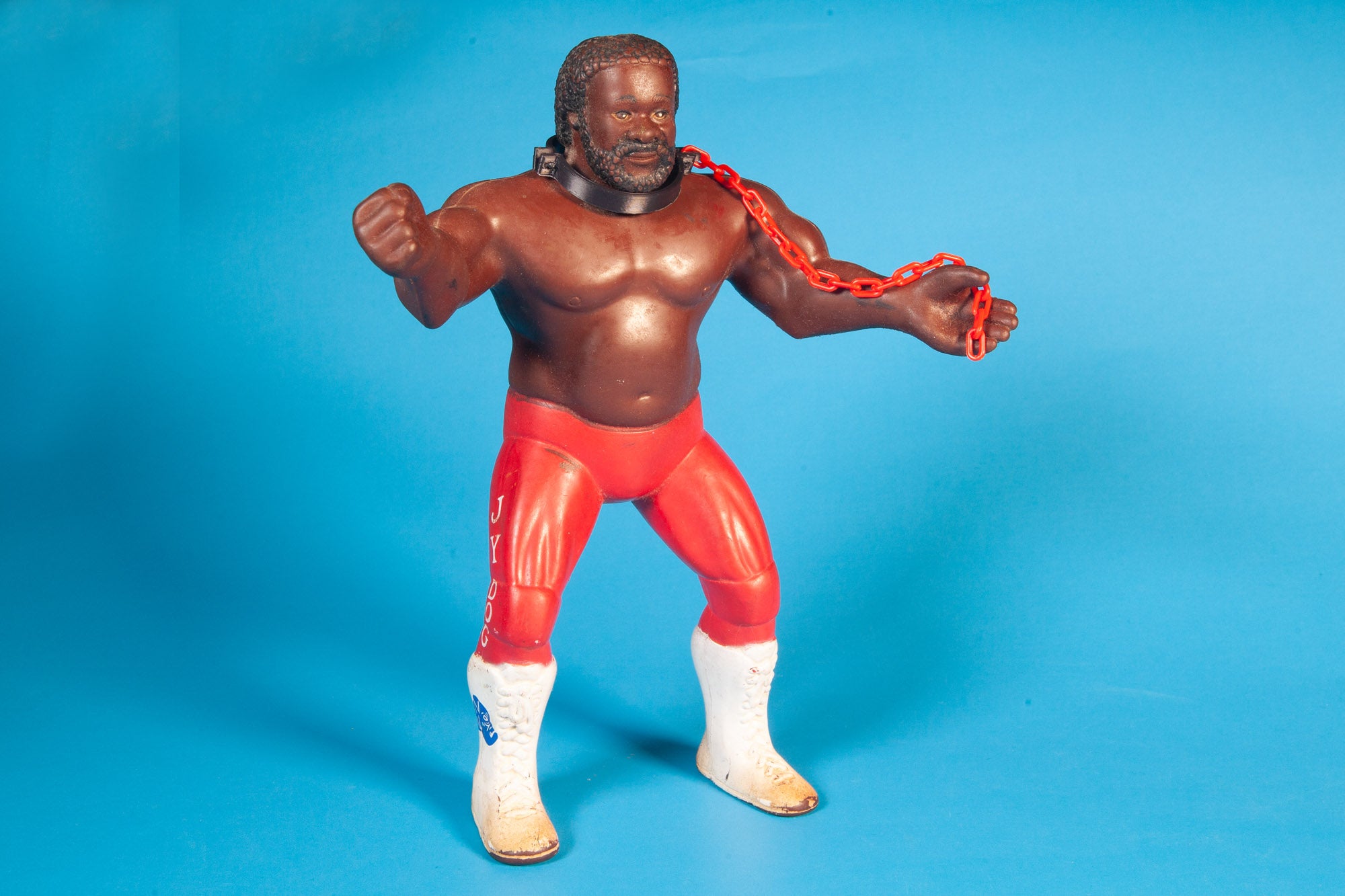 Junk Yard Dog WWF 1984 LJN replacement collar and chain