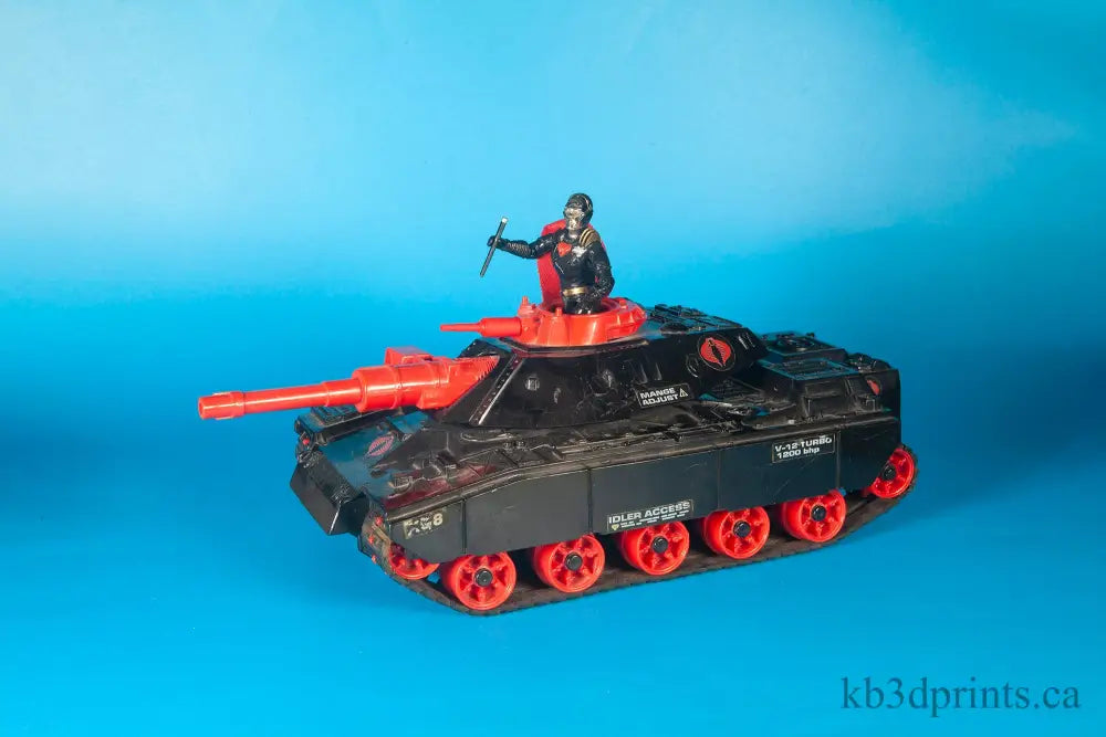 G.i. Joe Cat Crimson Attack Tank Pew (Turret) Tip 1985.