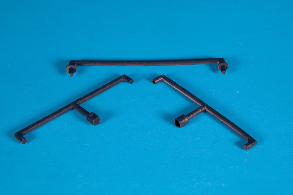 G.i. Joe Warthog Interior Seatbelt Replacement Set 1988 Black