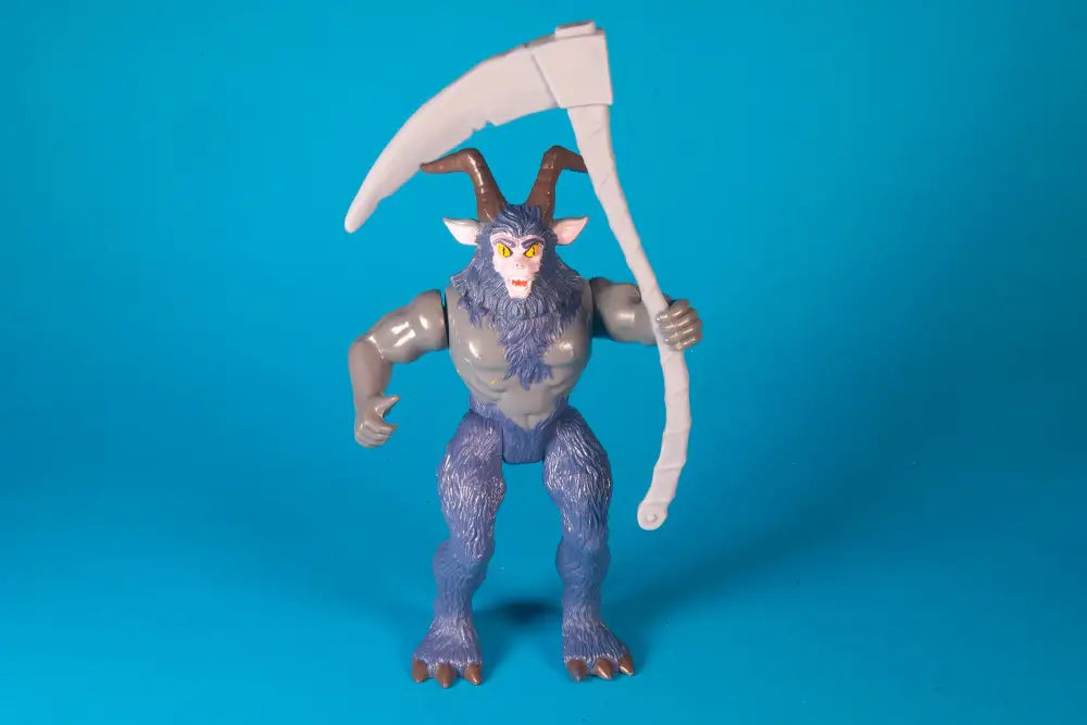 Thundercats Mongor Ljn Original Figure With Custom Scythe - 1987.