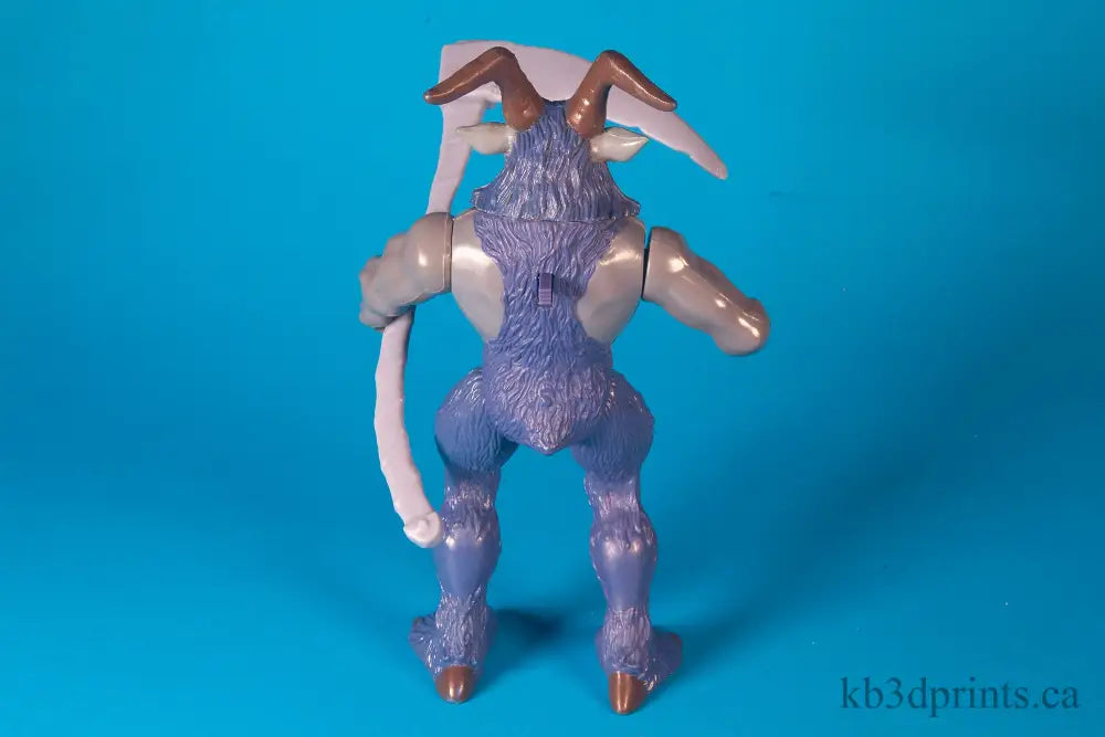 Thundercats Mongor Ljn Original Figure With Custom Scythe - 1987.