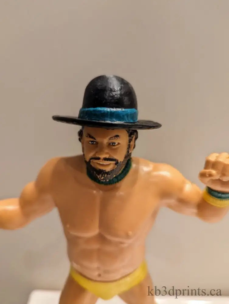 Wwf Billy Jack Haynes Replacement Hat Ljn 1987